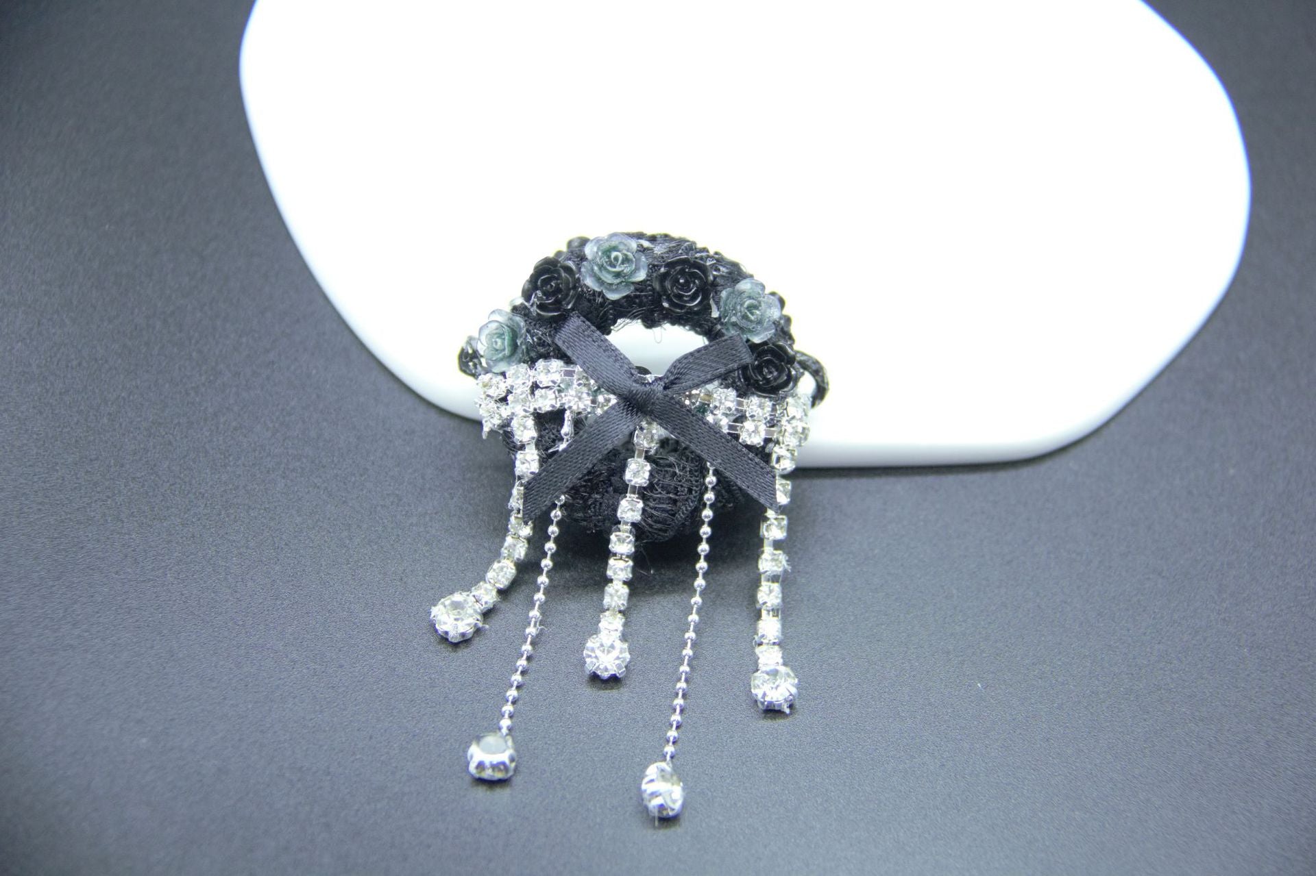 Wholesale Heavy Industry Dark Retro Snake Tassel Ring DIY Jewelry Accessories Beads